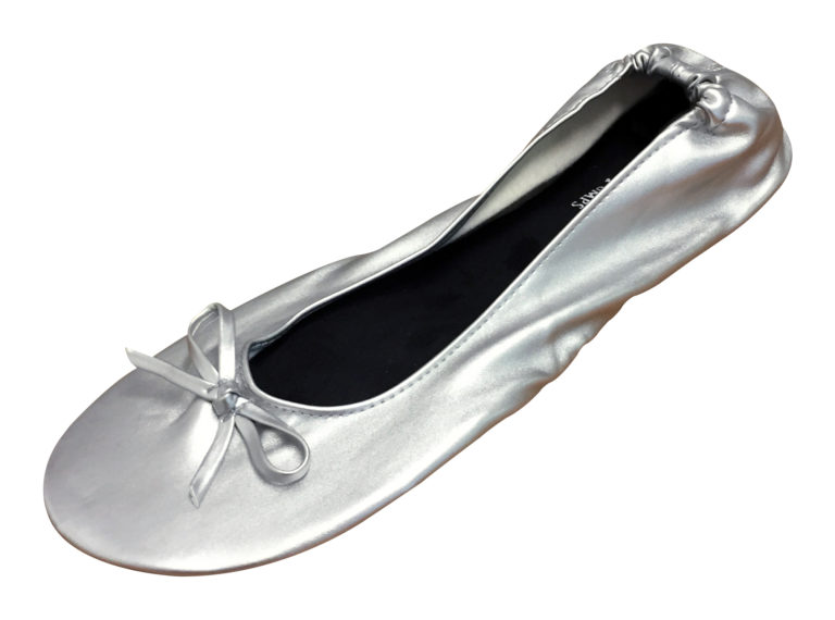 Foldable Ballet Flats - Women's Portable Ballerina Roll up Shoes with  Pouch, Black, M: Buy Online at Best Price in UAE - Amazon.ae